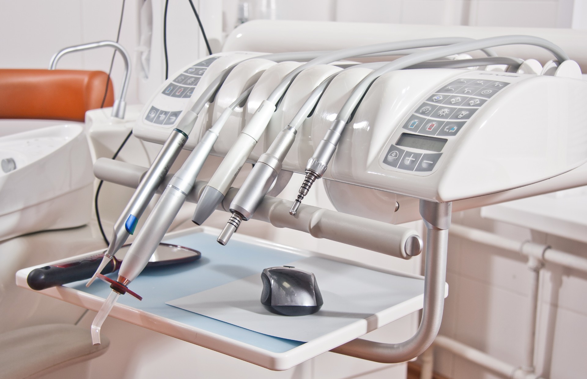 Medical equipment in a clinic