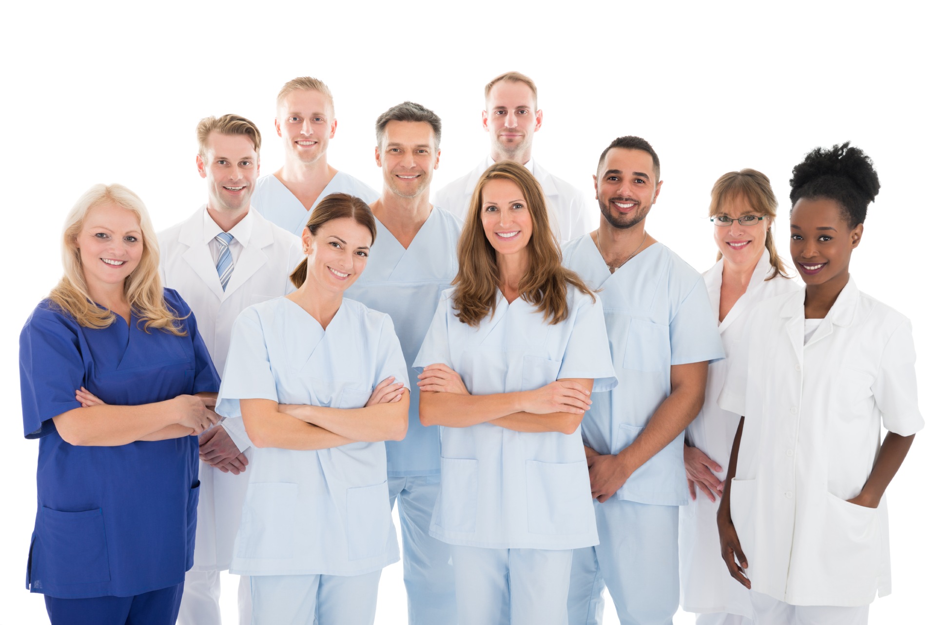 Group of doctors posing for a pic